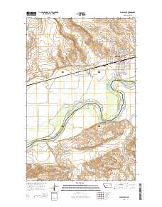 Wolf Point 2014 topographic map thumbnail