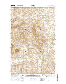 Lodge Pole NW 2014 topographic map thumbnail