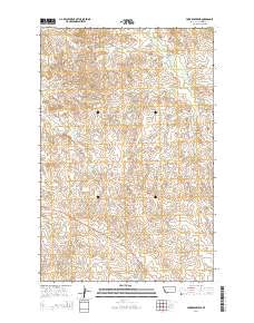 York Reservoir 2014 topographic map thumbnail