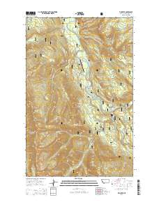 Tin Creek 2014 topographic map thumbnail