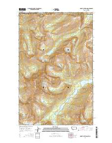 Mount Cleveland 2014 topographic map thumbnail