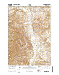 Rock Island Ranch 2014 topographic map thumbnail