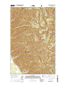 Mount Headley 2014 topographic map thumbnail
