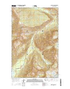 Mount Cannon 2014 topographic map thumbnail