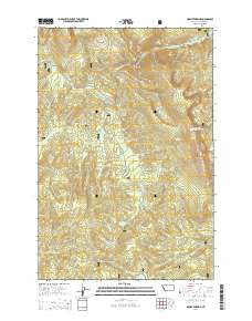 Mount Emerine 2014 topographic map thumbnail