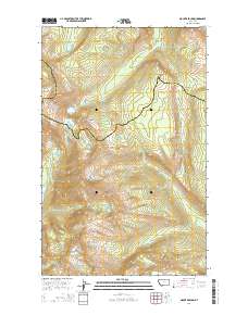 Mount Geduhn 2014 topographic map thumbnail
