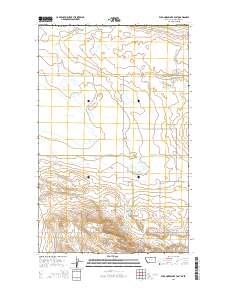 Wild Horse Lake East 2014 topographic map thumbnail