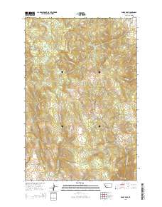 Windy Rock 2014 topographic map thumbnail