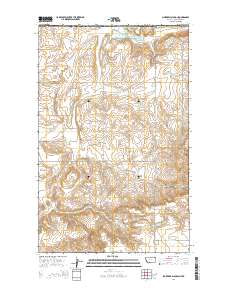 Si Merrell Slough 2014 topographic map thumbnail