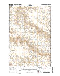 Upper Cracker Box School 2014 topographic map thumbnail