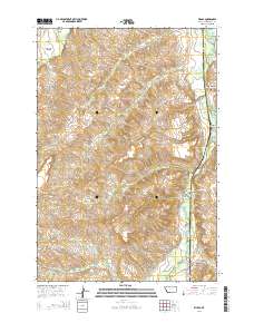 Wyola 2014 topographic map thumbnail