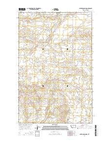 Silver Bow Spring 2014 topographic map thumbnail