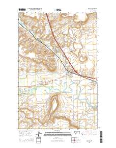 Vaughn 2014 topographic map thumbnail