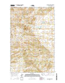 Williamson Butte 2014 topographic map thumbnail