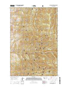 Willow Mountain 2014 topographic map thumbnail