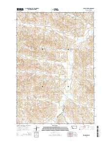 Skunk Creek 2014 topographic map thumbnail