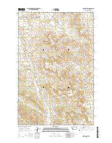Smith Coulee 2014 topographic map thumbnail