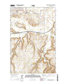 Southeast Great Falls 2014 topographic map thumbnail