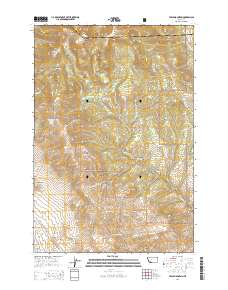 Table Mountain 2014 topographic map thumbnail