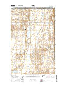 Willshaw Flats 2014 topographic map thumbnail