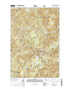Three Brothers 2014 topographic map thumbnail
