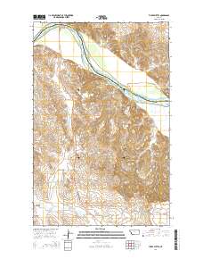 Three Buttes 2014 topographic map thumbnail