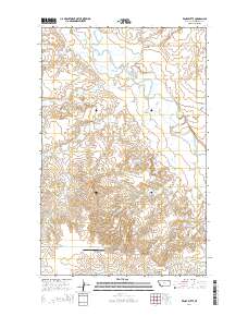 Windy Butte 2014 topographic map thumbnail