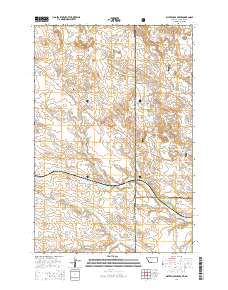 Waterhole Creek 2014 topographic map thumbnail