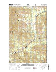 Wolf Prairie 2014 topographic map thumbnail