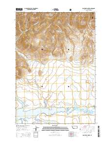 Wolverine Creek 2014 topographic map thumbnail