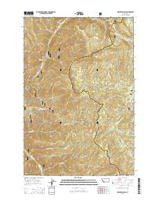 Skalkaho Pass 2014 topographic map thumbnail