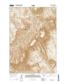 The Big Slide 2014 topographic map thumbnail