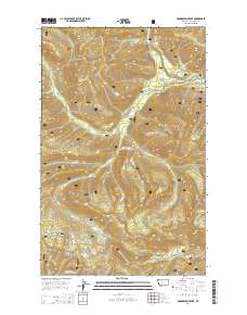 Skookoleel Creek 2014 topographic map thumbnail