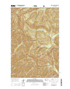 Spread Mountain 2014 topographic map thumbnail