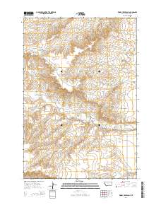 Woody Creek Camp 2014 topographic map thumbnail