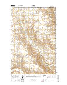 Spring Creek SW 2014 topographic map thumbnail