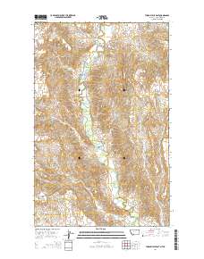 Thoeny Hills East 2014 topographic map thumbnail