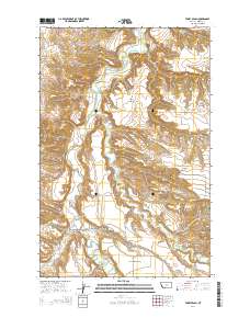 Toney Bench 2014 topographic map thumbnail