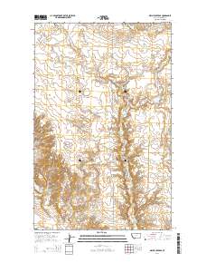 Wayne Creek SE 2014 topographic map thumbnail