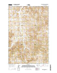 Trail Creek School 2014 topographic map thumbnail