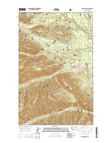Whale Buttes 2014 topographic map thumbnail