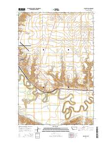 Whately 2014 topographic map thumbnail