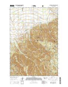 Wheeler Mountain 2014 topographic map thumbnail