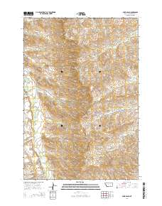 Shick Ranch 2014 topographic map thumbnail