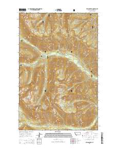 String Creek 2014 topographic map thumbnail