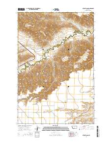 Strouf Island 2014 topographic map thumbnail