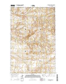 Studhorse Butte 2014 topographic map thumbnail