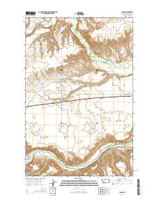 Tunis 2014 topographic map thumbnail
