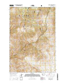 Wickiup Creek 2014 topographic map thumbnail