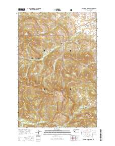 Steamboat Mountain 2014 topographic map thumbnail